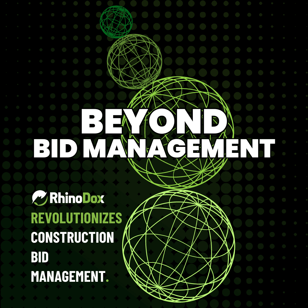 Beyond Bid Management: RhinoDox Revolutionizes Construction Bid Management